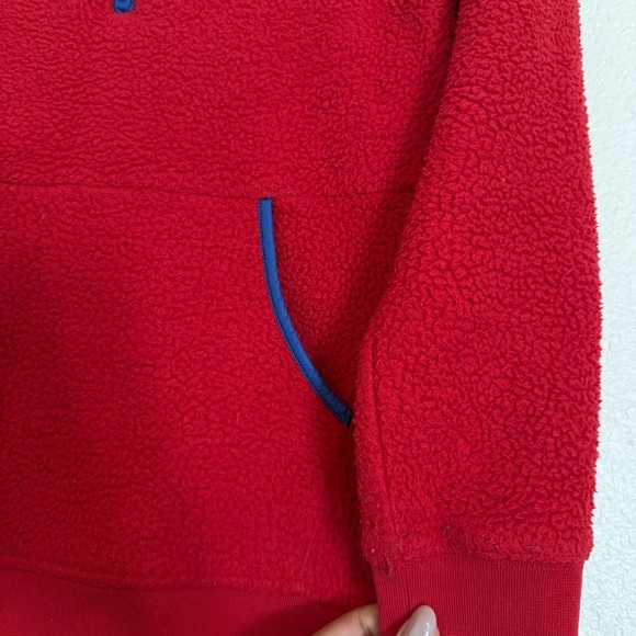 Polo Ralph Lauren Boys Sherpa Fleece Pullover Half Zip Jacket M (Medium 10-12), - Picture 3 of 16
